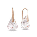 SWAROVSKI WOMEN'S LUNAR DROP EARRINGS - ROSE GOLD - Like New