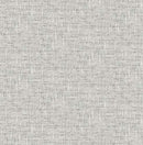 NuWallpaper Poplin Texture Peel and Stick Wallpaper Grey 20.5" x 18' - Brand New