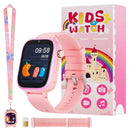 OKYUK 4G KIDS SMART WATCH 15 EXCITING GAMES TWO-WAY CALLING FEATURE - PINK - Brand New