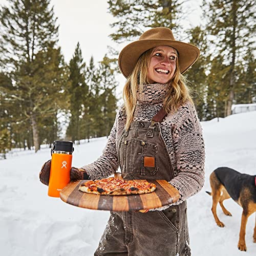 HYDRO FLASK 12 OZ WIDE MOUTH BOTTLE WITH FLEX SIP LID - WHITE - Brand New