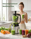 IDEABAY COLD PRESS JUICER MACHINE, 6.5" WIDE CHUTE MASTICATING - Scratch & Dent