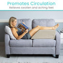 XTRA-COMFORT ELEVATION PILLOW WEDGE ELEVATOR SUPPORT CUSHION FOR SLEEPING - Brand New