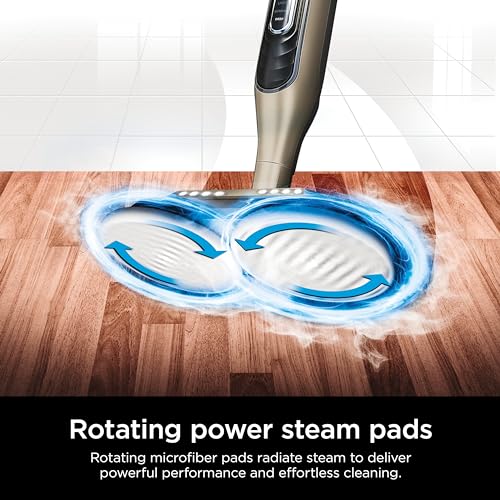 SHARK SCRUB SANITIZE SAME TIME DESIGNED HARD FLOORS 4 DIRT GRIP SOFT SCRUB GOLD - Like New