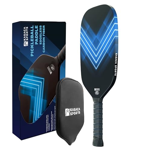 Pickleball Paddles, USAPA Carbon Fiber Pickleball Paddle with Ball Cover - Brand New
