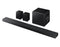 SAMSUNG Q-SERIES 5.1.2 CH SOUNDBAR WITH SUBWOOFER REAR SPEAKERS - TITAN BLACK - Like New