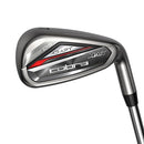 COBRA GOLF DARKSPEED ADAPT MAX MEN'S IRON SET 5-GW LEFT - KBS TOUR LITE - STEEL - Like New