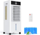 JRD Portable Air Conditioners with 4 Ice Packs, 12H Timer, Top Fill Dual Tank - Brand New