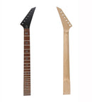 Black guitar neck 24fret 25.5inch Maple neck rosewood fretboard skull Inlay - Brand New