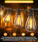 Tenmiro 120FT Outdoor String Lights, Ultra Long Waterproof, 30+2 LED Lights - Like New