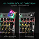 AUL.A AULA F2088 TYPEWRITER STYLE MECHANICAL GAMING KEYBOARD BLUE SWITCHES BLACK - Like New