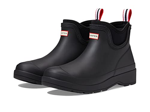 WFS3020RMA Hunter Women's Play Chlsea Neo Bt Rain Boot Black Size 8 - Like New
