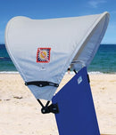 Rio Beach MyCanopy Personal Chair Sun Shade Total Sun Block - Grey - Brand New