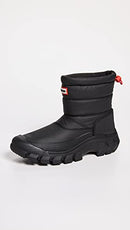 WFS2108WWU HUNTER INTREPID SHORT SNOW BOOT WOMEN 6 BLACK - Like New
