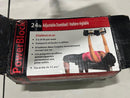 POWERBLOCK SPORT 24 ADJUSTABLE DUMBBELLS 1-24 LB DURABLE STEEL BUILD GRAY/WHITE - Like New