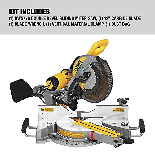 DEWALT Sliding Compound Miter Saw, 12-Inch (DWS779) - Like New