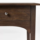 THRESHOLD DESIGNED WITH STUDIO MCGEE PALMA 46" ARCHED CONSOLE TABLE - DARK BROWN - Brand New