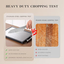 KUNDITA STAINLESS STEEL CUTTING BOARD DOUBLE SIDED CUTTING BOARD (16”×12”) - Brand New