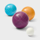 EMBARK™ 100MM RESIN BOCCE BALL SET LAWN TARGET TOSS FOR 2-4 PLAYERS - MULTICOLOR - Brand New