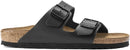 BIRKENSTOCK WOMEN'S ARIZONA SOFT FOOTBED SANDALS - SIZE: WOMEN 10-10.5 - BLACK - Like New