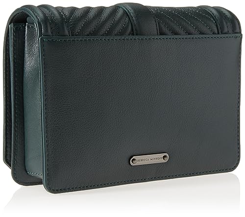 REBECCA MINKOFF WOMEN'S CHEVRON QUILTED LOVE CROSSBODY BAG WOMEN REGULAR - Like New