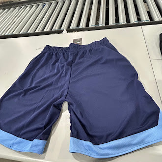 JUMP START STRIPED BASKETBALL - SIZE: MEN L - DARK NAVY,LIGHT BLUE - Brand New