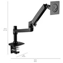 AMAZON BASICS MONITOR LIFT ENGINE ARM MOUNT K001387 - BLACK - Like New