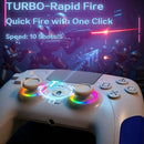 IWGAME WIRED CONTROLLER FOR PS-5/PC - WHITE - Like New