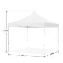 OUTDOOR BASIC 10X10 FT OUTDOOR GAZEBO - WHITE - Like New
