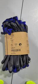 ANSELL HYFLEX NYLON LIGHT DUTY MULTI-PURPOSE GLOVE WITH KNITWRIST - SZ 10 XL - Brand New