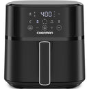 Chefman Air Fryer 6 QT Compact Airfryer Quick & Easy Meals - Black - Brand New