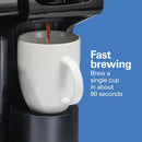 Hamilton Beach FlexBrew Trio 2-Way Coffee Maker (49902) - BLACK - Like New