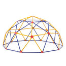 EASY OUTDOOR SPACE DOME CLIMBER BACKYARD JUNGLE GYM 1000 LB GD-810 - YELLOW/BLUE - Like New