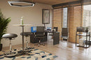 Furinno Home Computer Desk 16", 10016EX/BK - Espresso/Black - Like New
