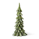 Glitzhome Tabletop Christmas Tree Artificial Resin Tree Mini Christmas Trees - Brand New