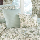 Waverly Felicite Set with Coordinating Bed Skirt and 2 Throw Pillows and 2 Shams - Brand New