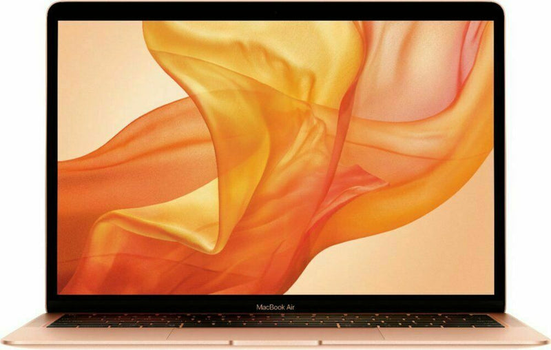 For Parts: APPLE MACBOOK AIR 13.3" I5 128GB 8GB MVFM2LL/A GOLD CRACKED SCREEN/LCD