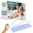 SereneLife Bubble Bath Mat, Bathtub Mat with Air Massage and Remote Control - Like New