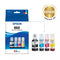 EPSON 502 BLACK MULTIPACK INK BOTTLES - CYAN MAGENTA YELLOW (T502120-BCS) - Brand New