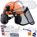 RAXWELL CHAINSAW SAFETY HELMET – ANSI CERTIFIED 6IN1 FORESTRY - Scratch & Dent