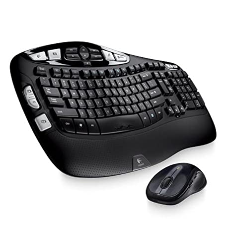LOGITECH MK550 WIRELESS WAVE K350 KEYBOARD AND MOUSE COMBO - BLACK - Brand New