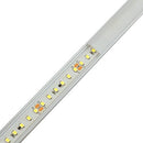LEDwholesalers Aluminum Channel System with Cover, End Caps, 1902-U - Silver - Brand New