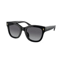 RALPH LAUREN SUNGLASSES 5001/T3 52-21-145-3P, GRADIENT POLAR GRAY - SHINY BLACK - Like New
