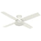 HUNTER FAN 59248 DEMPSEY CEILING FAN REMOTE CONTROL 52" - FRESH WHITE FINISH - Like New