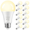 TOBUSA LED Light Bulbs 100watt Equivalent 1400LM Bright A19 Warm White 12 Pack - Brand New