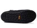 TEVA MEN'S REEMBER TERRAIN MOCCASIN - SIZE: MEN 8 WOMEN 10 (JP M26 W26) - BLACK - Like New