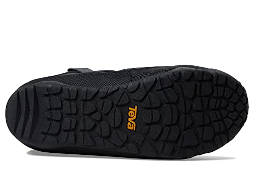 TEVA MEN'S REEMBER TERRAIN MOCCASIN - SIZE: MEN 8 WOMEN 10 (JP M26 W26) - BLACK - Like New