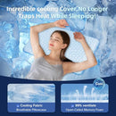SUPA MODERN ULTRA THIN FLAT PILLOWS FOR SLEEPING COOLING SLIM MEMORY FOAM - Like New