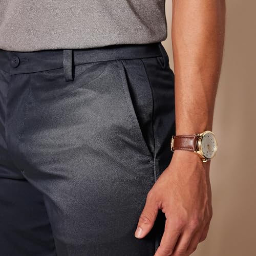 AMAZON ESSENTIALS MEN'S CLASSIC-FIT STRETCH GOLF PANT - SIZE: MEN 30X32 - NAVY - Brand New