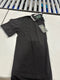 TIGER WOLF 3 BUTTON POLO SHIRT - SIZE: MEN L - BLACK/WHITE - Brand New