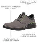 25594-020 STACY ADAMS MENS BARNA LACE UP SNEAKER MEN 10 GRAY - Brand New